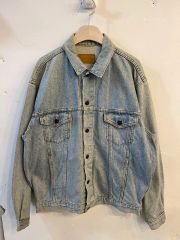 未使用品 INSCRIRE Bshop別注ノーカラーデニムライダースジャケット