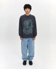 eye_C × S.F.C SS23FOOTBALL L/SGREY&NAVY - メルカリ