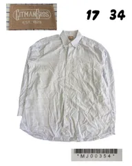 USA製　GITMAN BROS長袖シャツ17-34　MJ00354のサムネイル