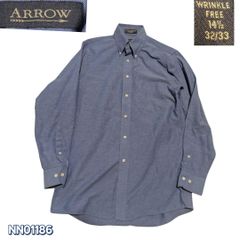 USA古着 ARROW ネルシャツ ブロックチェック オーバーサイズ - メルカリ