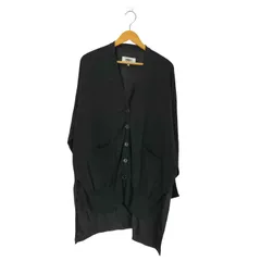 エムエムシックスメゾンマルジェラ MM6 Maison Margiela 18SS サテン切替 ドッキングカーディガン レディース  Sのサムネイル