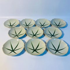 京焼蔦型小皿10客 新品未使用 平安松斎 - メルカリ