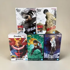 南雲 大佛 オールマイト 緑谷 乙骨 フィギュア5体