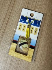 宇都宮ブレックス2025-26選手ミニ木札ストラップ ブレッキー&缶バッジ