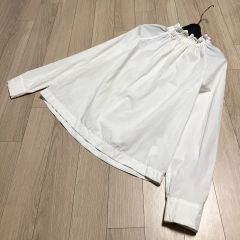 MaxMara オフショルダー ホワイトシャツ 38(IT) - メルカリ
