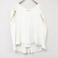 美品】THE ROW ザ・ロウ ノースリーブ ブラウス ホワイト S シャツ 