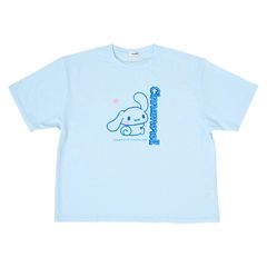 シナモロール くすみブルー ゆるTシャツ M タグ付き - メルカリ