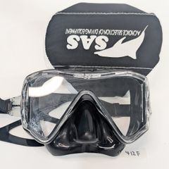 Mares Sunrise Diving Mask, Scuba Mask, Black, Used, Shows signs of wear, Sports/Leisure, As-is condition.
