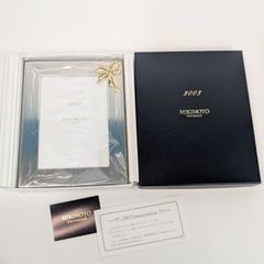 箱にハガレあり MIKIMOTO ミキモト フォトフレーム パール 未使用