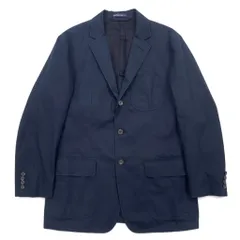 Polo by Ralph Lauren 3B テーラードジャケット L ネイビー コットン