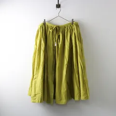 無印良品 ムジルシリョウヒン イデー プール IDEE POOL いろいろの服 コットンボリューム巻きスカート ONE イエロー┃【2400014965483】のサムネイル