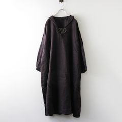 blancvert / ブランベール フーディーパーカースエットワンピース