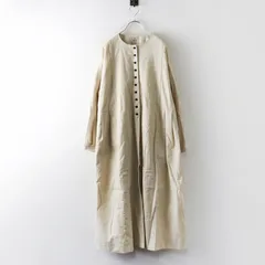 【ナチュラル】美品 サマンサモスモス Samansa Mos2 SM2 クルーネック配色後ろリボンコート F ベージュ┃羽織り【2400014913323】