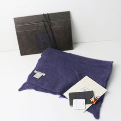 新品IENAニムニムデュアイPLAIN GAUZE STOLEストール ブルー - メルカリ