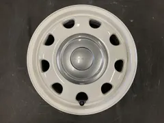 スズキ HE33S アルトラパン 純正 14インチアルミホイール 1本 カバー付き 4.5J +45 4H 100 54φ 43210-85K40-WBBのサムネイル