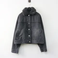 美品 コムサデモード キヨコタカセ K.T KIYOKO TAKASE 10.5オンス空紡デニム フェイクファー襟付きデニムジャケット 9┃【2400014960754】のサムネイル