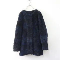 人気 JPタグ ルシアンペラフィネ Lucien Pellat-Finet バックスカル カモフラ ボアジップアップジャケット XS ネイビー┃【2400014841671】のサムネイル