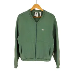 アディダスオリジナルス adidas Originals ワンポイント ロゴ ジップアップ スウェット カーディガン メンズ JPN：M のサムネイル
