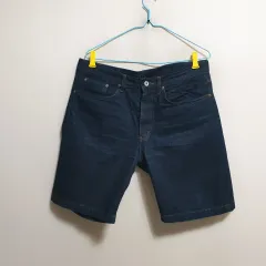 カジュアル デニム ハーフパンツ/32