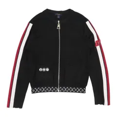 ルイヴィトン カーディガン ウィズ モノグラム ジップアップ カーディガン RW202W TUU FJKC21 レディース ブラック LOUIS VUITTON【中古】 【アパレル・小物】のサムネイル