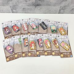 이치 반 쿠지 영화 [5 등분의 신부] 순회의 궤적 H상 고무 컬렉션 전 15 종
