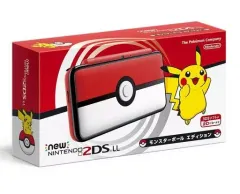 【中古】ニンテンドー3DSハード Newニンテンドー2DSLL本体 モンスターボールエディション