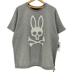 サイコバニー Psycho Bunny ラビット刺繍 ラグラン クルーネックスウェット 裾ドローコード メンズ import：L のサムネイル