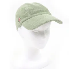 極美品□HERMES エルメス デイヴィス コットン100％ パイル地 ベースボールキャップ 帽子 グリーン M フランス製 正規品 メンズオススメのサムネイル