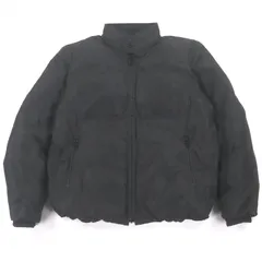 美品□LOUIS VUITTON ルイヴィトン 2024年製 モノグラム リバーシブル WZIP ダウンジャケット ブラック 50 フランス製 正規品 メンズのサムネイル