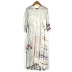 INJIRI　インジリ　JOURNAL　STANDARD　LUXE　ジャーナルスタンダードラックス　20SS　20-040-450-0086-1-0　インド製　コットン　長袖ワンピース　Mサイズのサムネイル