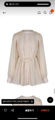 NOTREémor airy tulle peplum blouse - メルカリ
