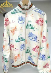 GUCCI × Disney ミッキーマウス 総柄 ジップアップ ジャケット メンズ グッチ ディズニーのサムネイル