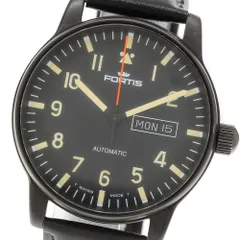 フォルティス FORTIS 595.18.158 フリーガー デイデイト 自動巻き メンズ 良品 _959171のサムネイル