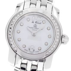 BAUME & MERCIER ケープランドクォーツ ホワイト文字盤65452 - メルカリ