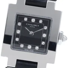 ショーメ Chaumet W04211 スタイル カレ 12Pダイヤ クォーツ レディース 保証書付き_958598のサムネイル