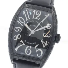 フランクミュラー FRANCK MULLER 8880SCBLKCRO トノー カーベックス ブラッククロコ 自動巻き メンズ _956993のサムネイル