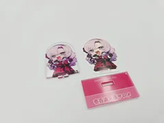 S142【美品】にじさんじ 壱百満天原サロメ アクリルスタンド ＆ ダイカットステッカー セット ミニキャラ