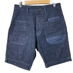CHM Schott NYC デニムショーツ ハーフパンツ ペインターパンツ インディゴ 28 メンズ レディース ユニセックス 古着 ワーク アメカジのサムネイル