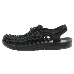 KEEN ブラック 編み込みサンダル - メルカリ