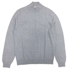 MORGANO☆新品4万円 モルガーノエジプト超長綿のジップカーディガン50 