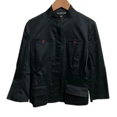 美品 VIVIAN TAM ヴィヴィアンタム ストレッチ チャイナシャツジャケット サイズ1 ブラック レディース 古着 中古 USEDのサムネイル
