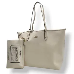 良品】 コーチ COACH トートバッグ シグネチャー PVC レザー