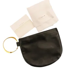 美品 THE ROW ザロウ GEO BRACELET CLUTCH ブレスレット レザー