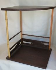 美品 茶道具 吟風棚 坐忘斎好写し 組立式 紙箱 - メルカリ