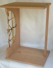 美品 茶道具 淡々斎好 溜精棚 組み立式 元箱 ほぼ未使用 茶道具 淡々斎好 溜精棚 組み立式 元箱 【公式通販】