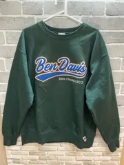 A【A40-83】◇BEN DAVIS サイズL スウェット　グリーンのサムネイル