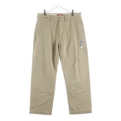 Supreme チノパン ピンナップ ガール ロゴワッペン36 - メルカリ