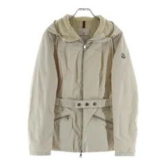 MONCLER (モンクレール) HENDAYE ベルテッドダウンジャケット アイボリー ホワイト 0 H10931A00081 54A1Kのサムネイル
