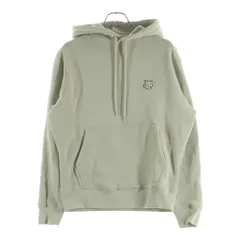 MAISON KITSUNE (メゾンキツネ) ボールドフォックスヘッドパッチコンフォートフーディー パーカー アッシュツリー ライトグリーン #S MM00713KM0307のサムネイル