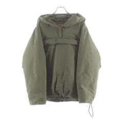 SUPREME (シュプリーム) 22SS Hooded Down Pullover プリントロゴ フーデッドダウンジャケット アノラック カーキのサムネイル